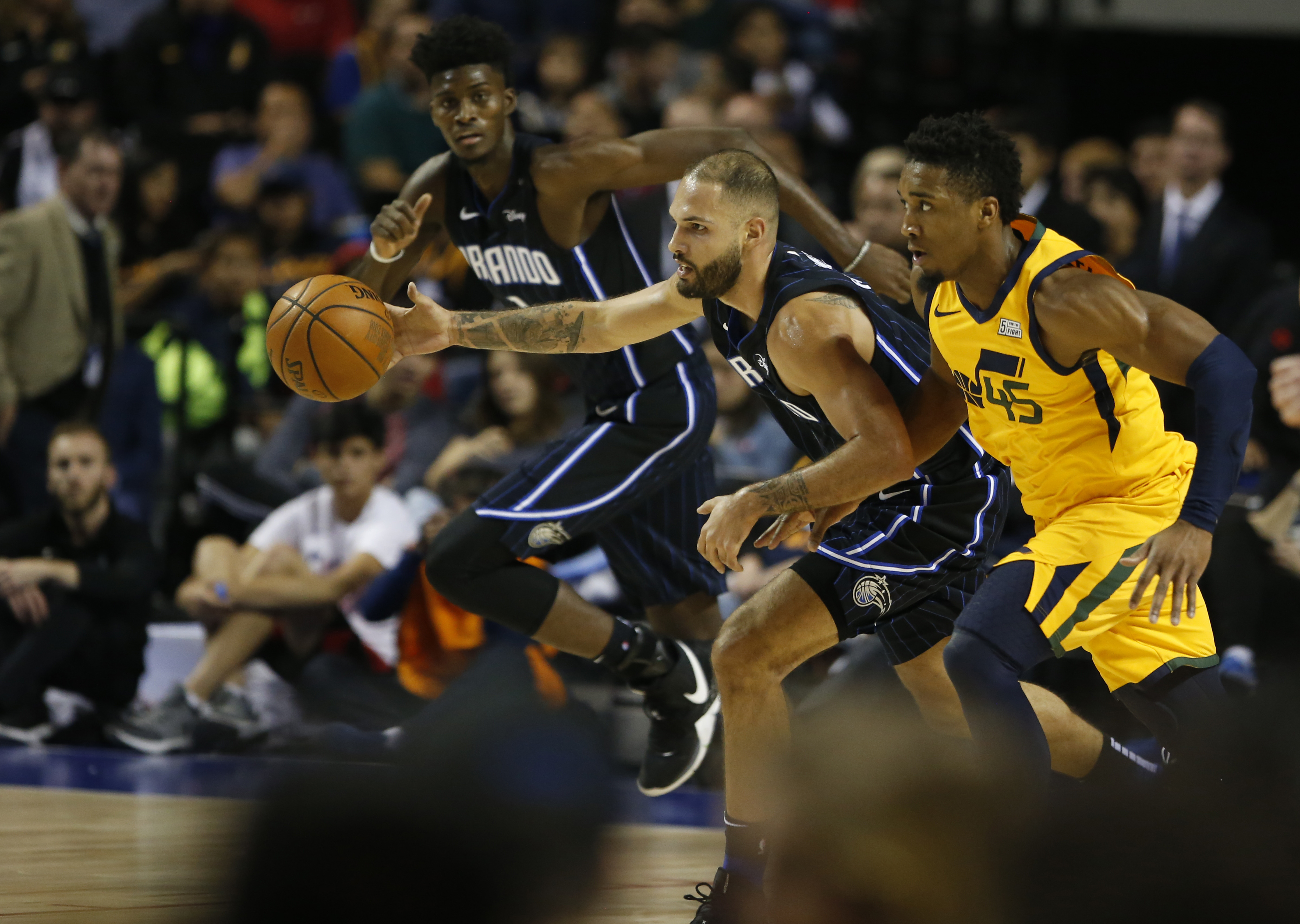 Magic beat Jazz 96-89 to sweep 2 games in Mexico