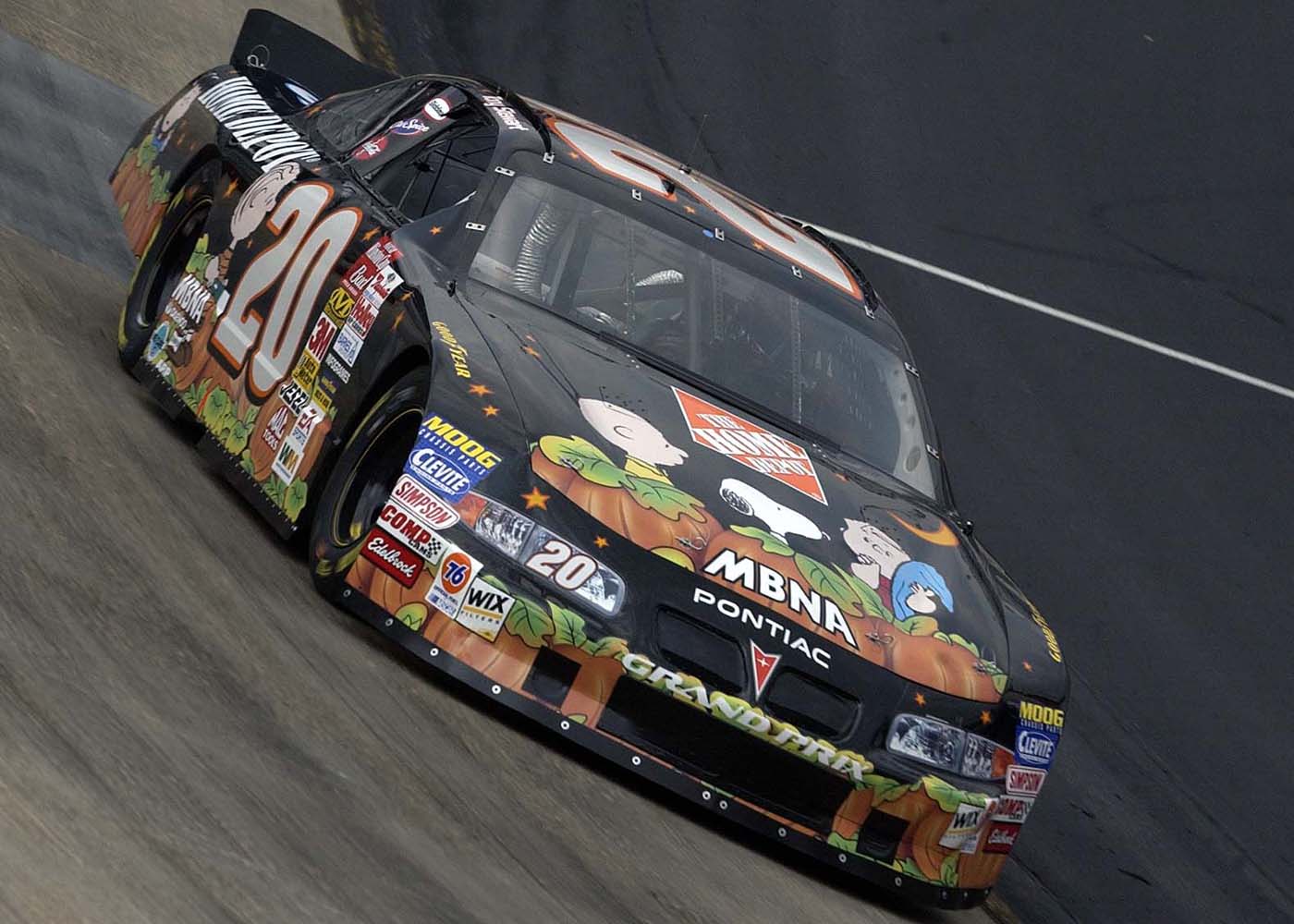 Halloween-themed NASCAR paint schemes through the years