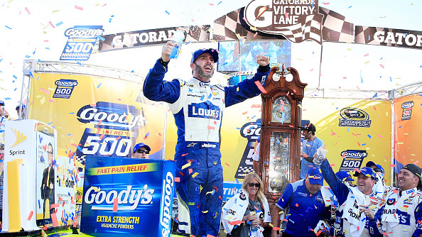 Nine-time Martinsville winner Jimmie Johnson through the years