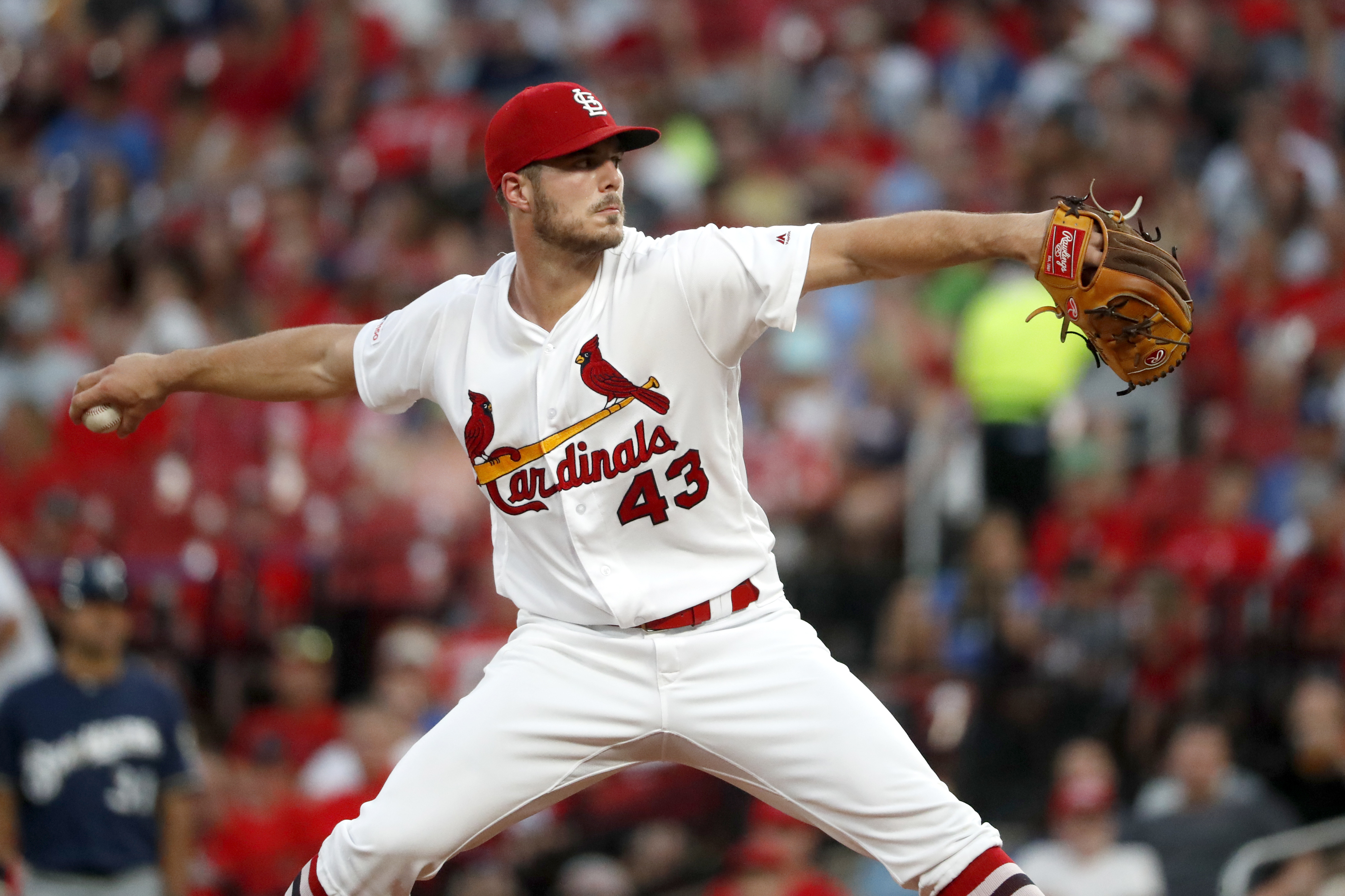 Hudson, 2 relievers 1-hit Brewers, Cardinals win 3-0