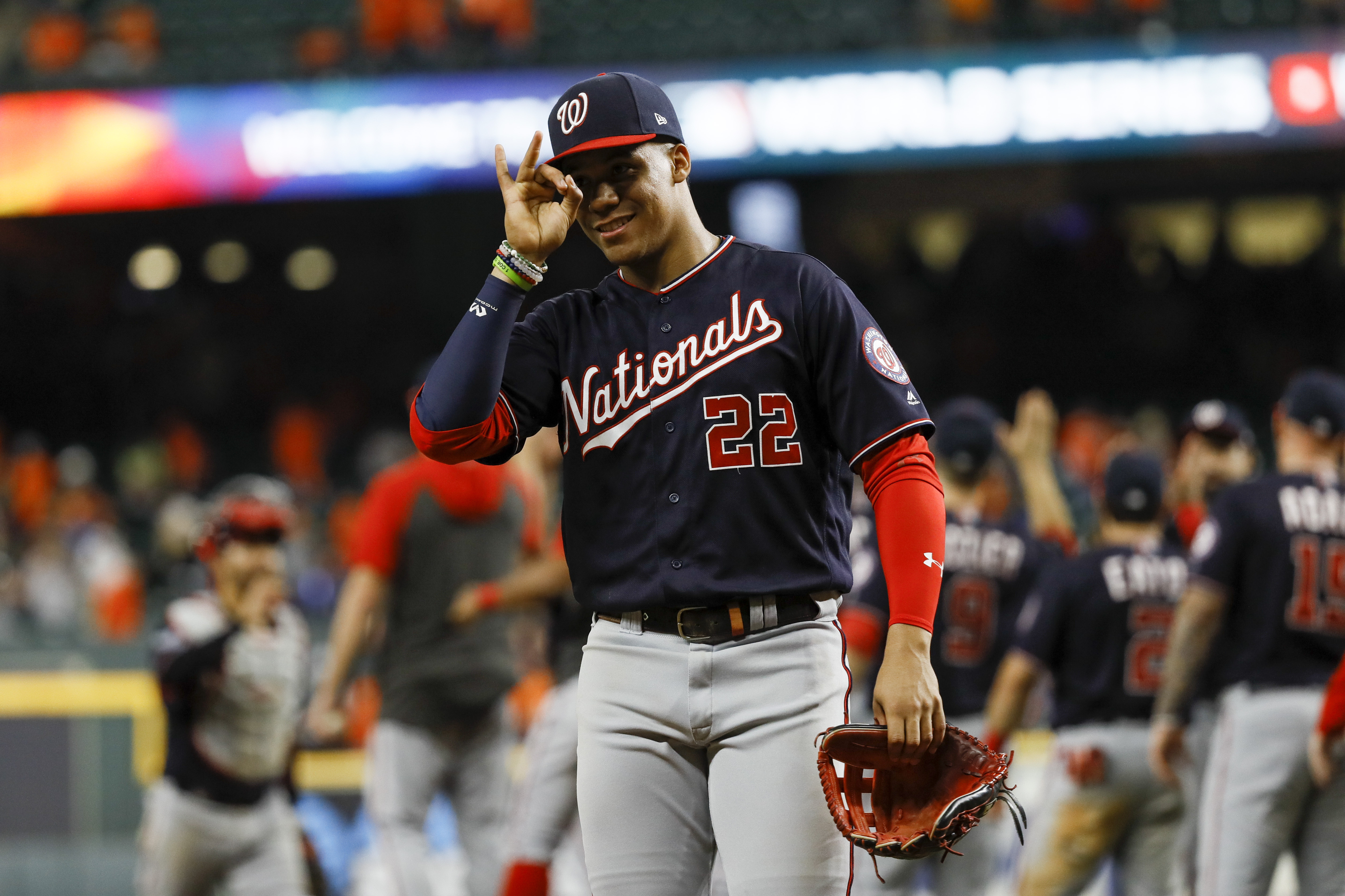 Nats lead Astros 2-0 as World Series finally returns to DC