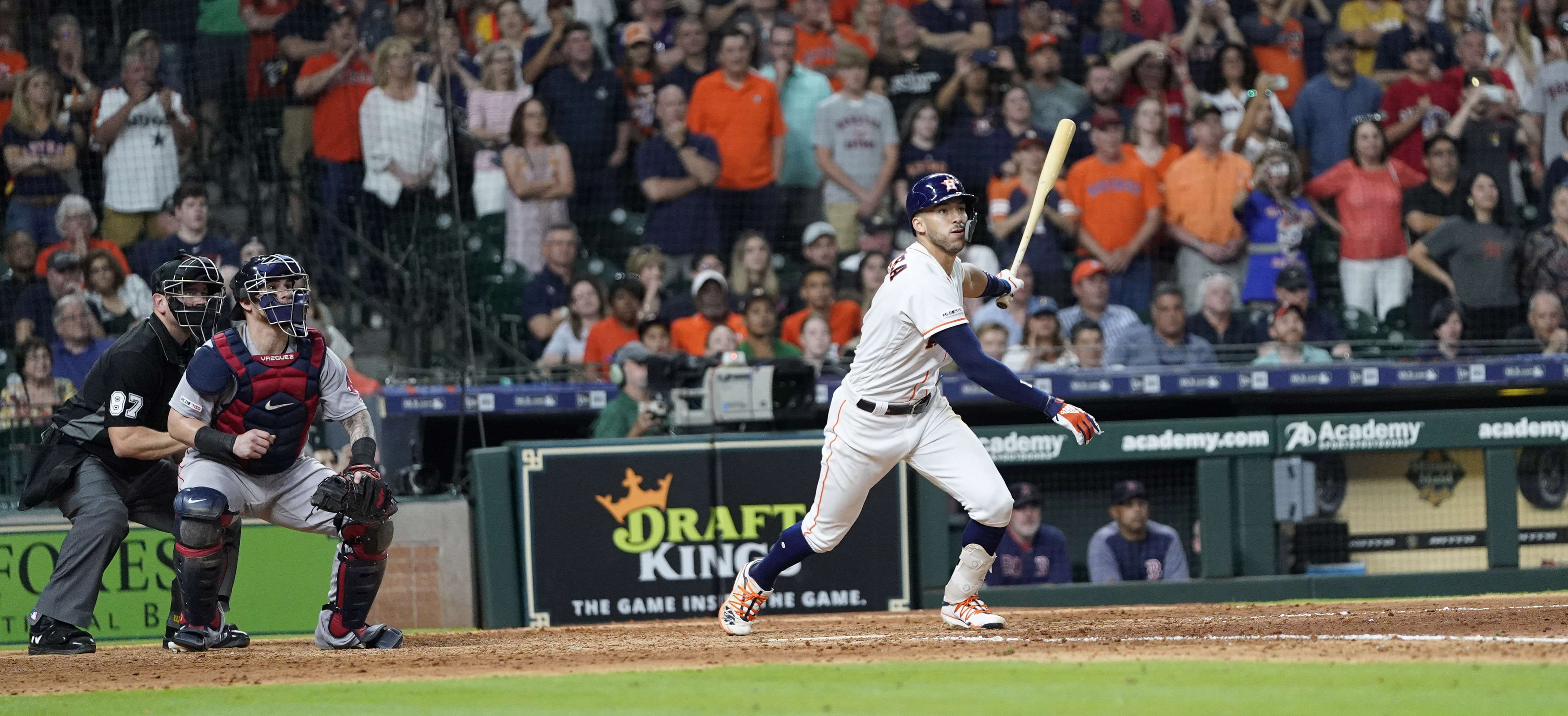 Correa’s RBI single in 9th gives Astros 4-3 win over Boston