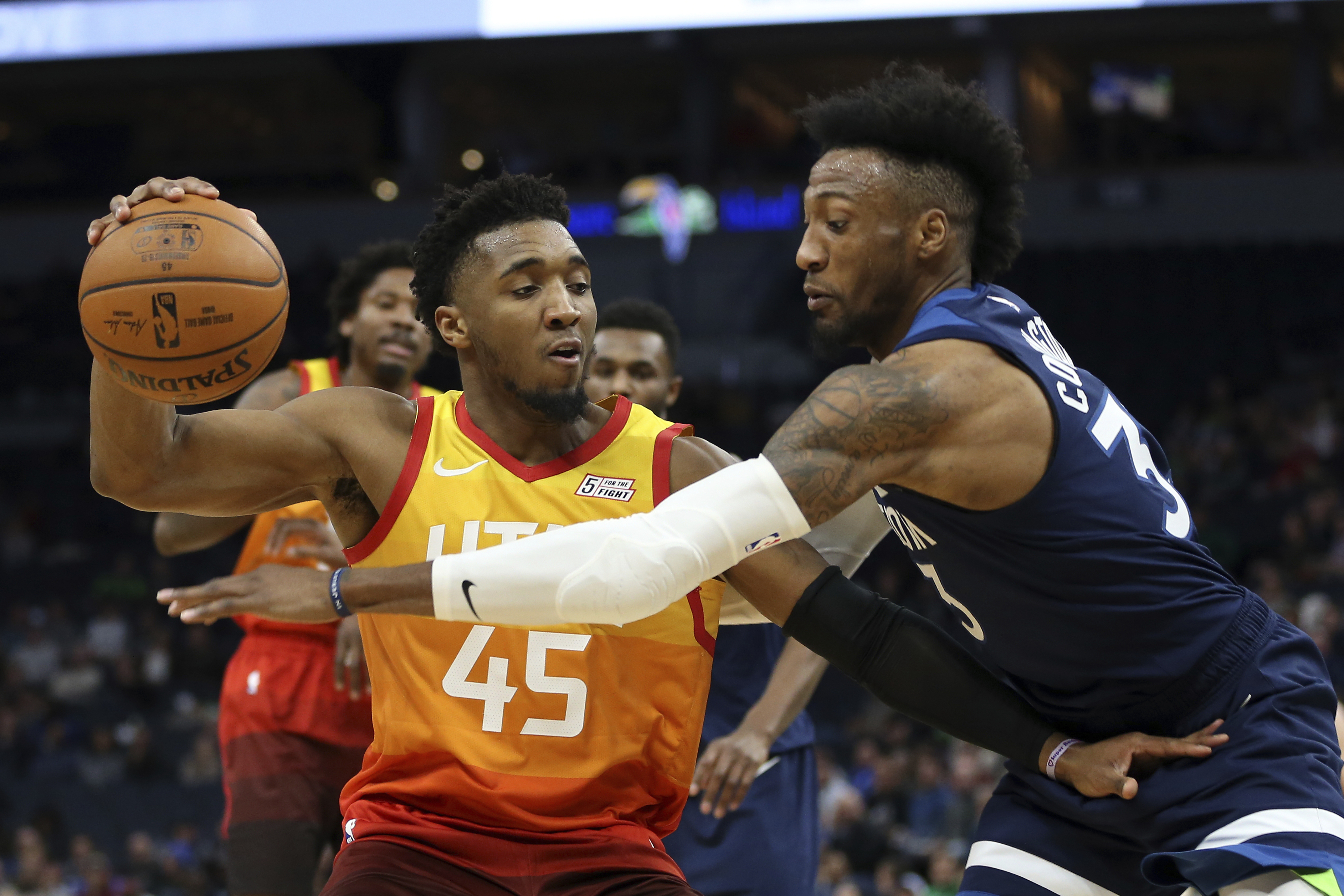 Mitchell, Jazz hand Wolves 6th straight loss, 127-116