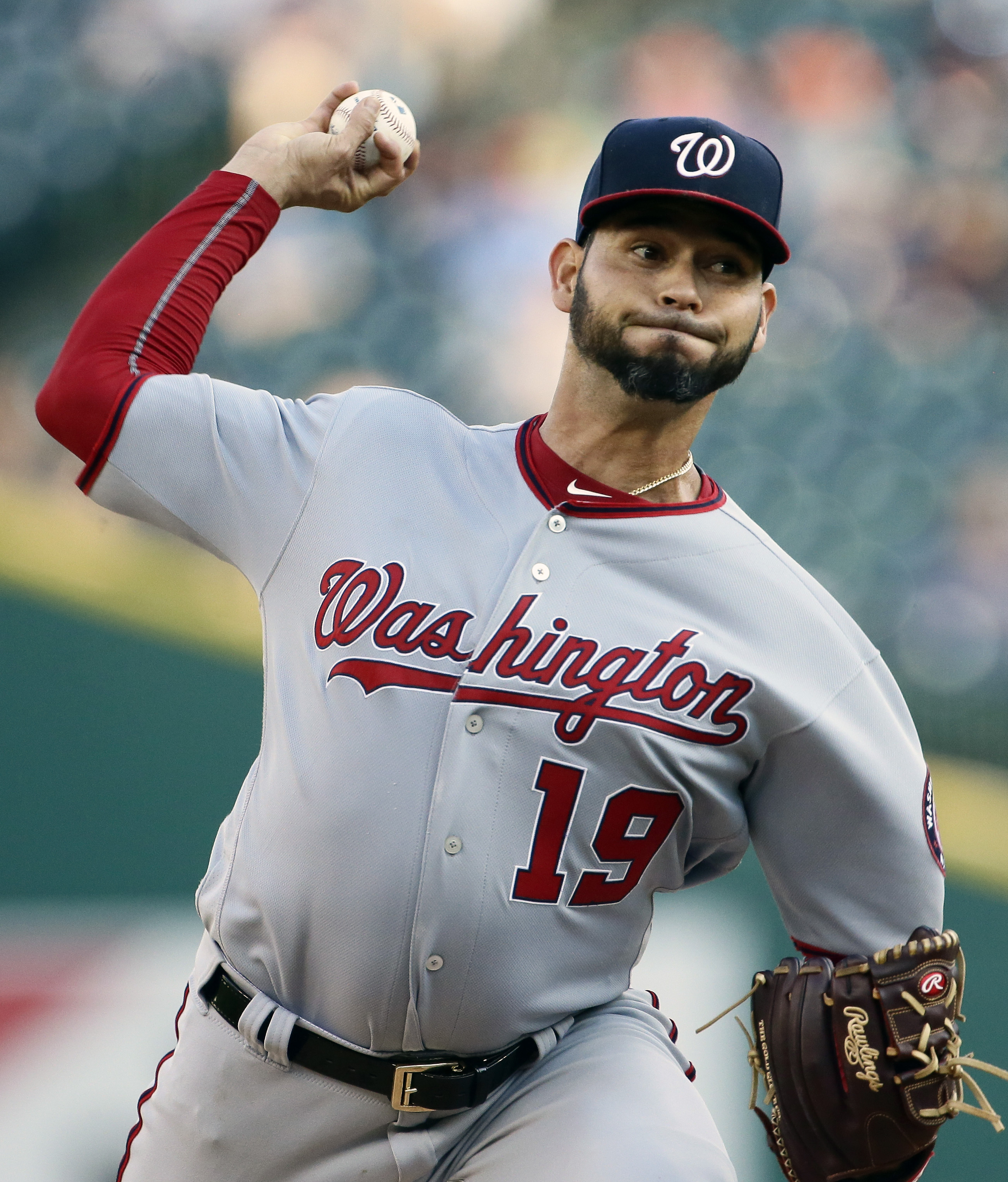 Sanchez beats old team, lead Nationals over Tigers, 3-1