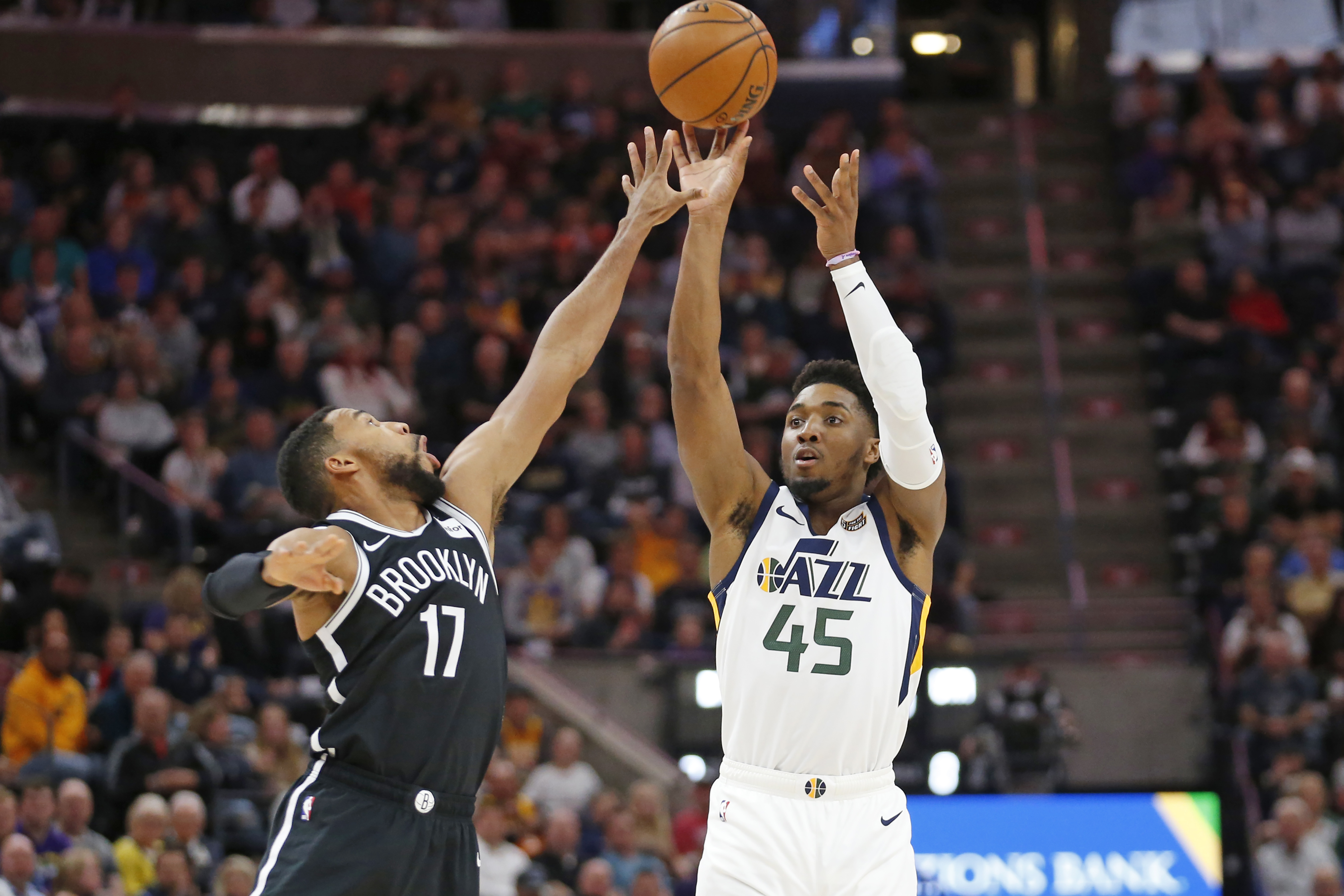 Jazz rally for 119-114 win over Nets