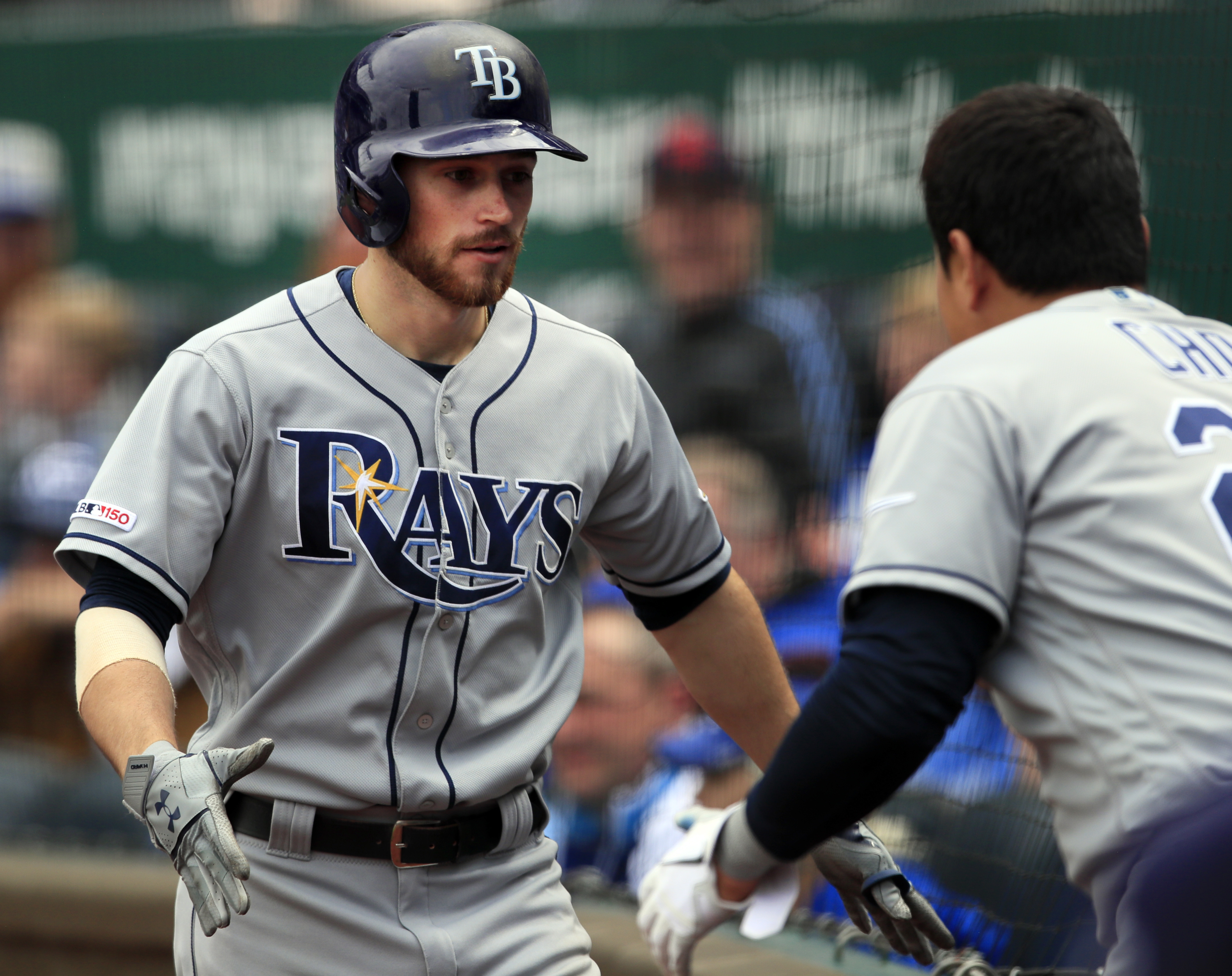 Rays rally to beat Royals 3-1 for 4-game split