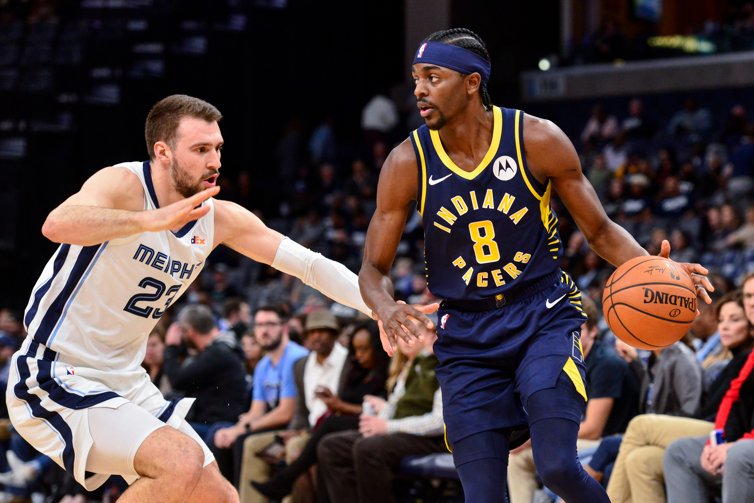 Balanced scoring carries Pacers past short-handed Grizzlies