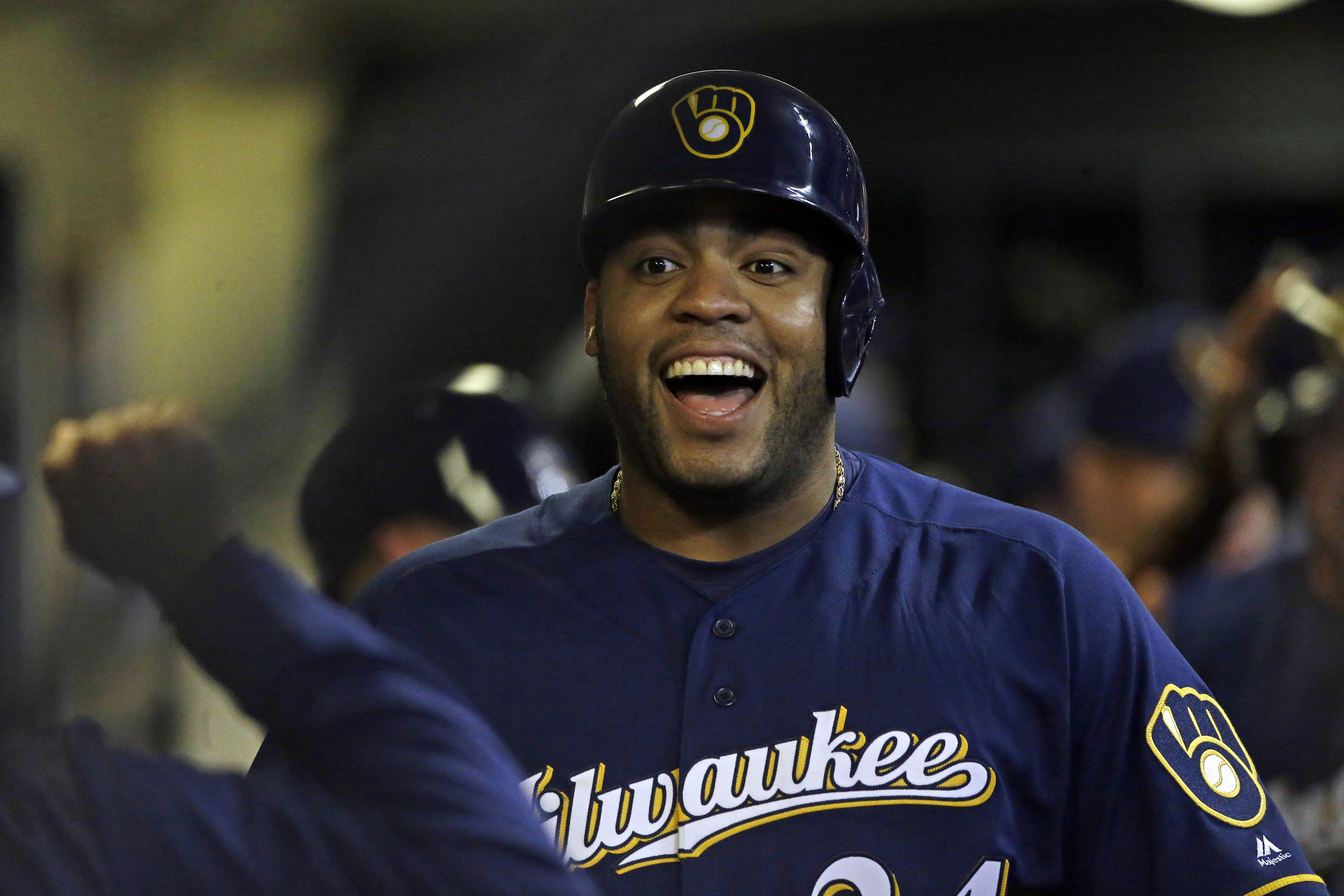 Aguilar, Chacin lead Brewers past Rockies 4-3