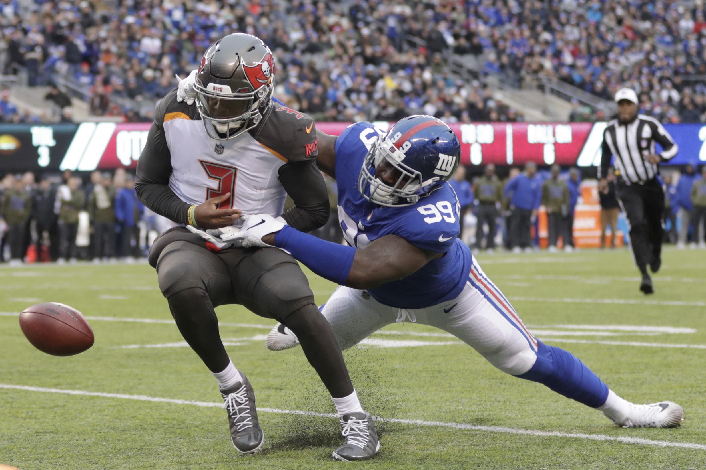 Fitzpatrick benched for Winston as Bucs' QB carousel spins