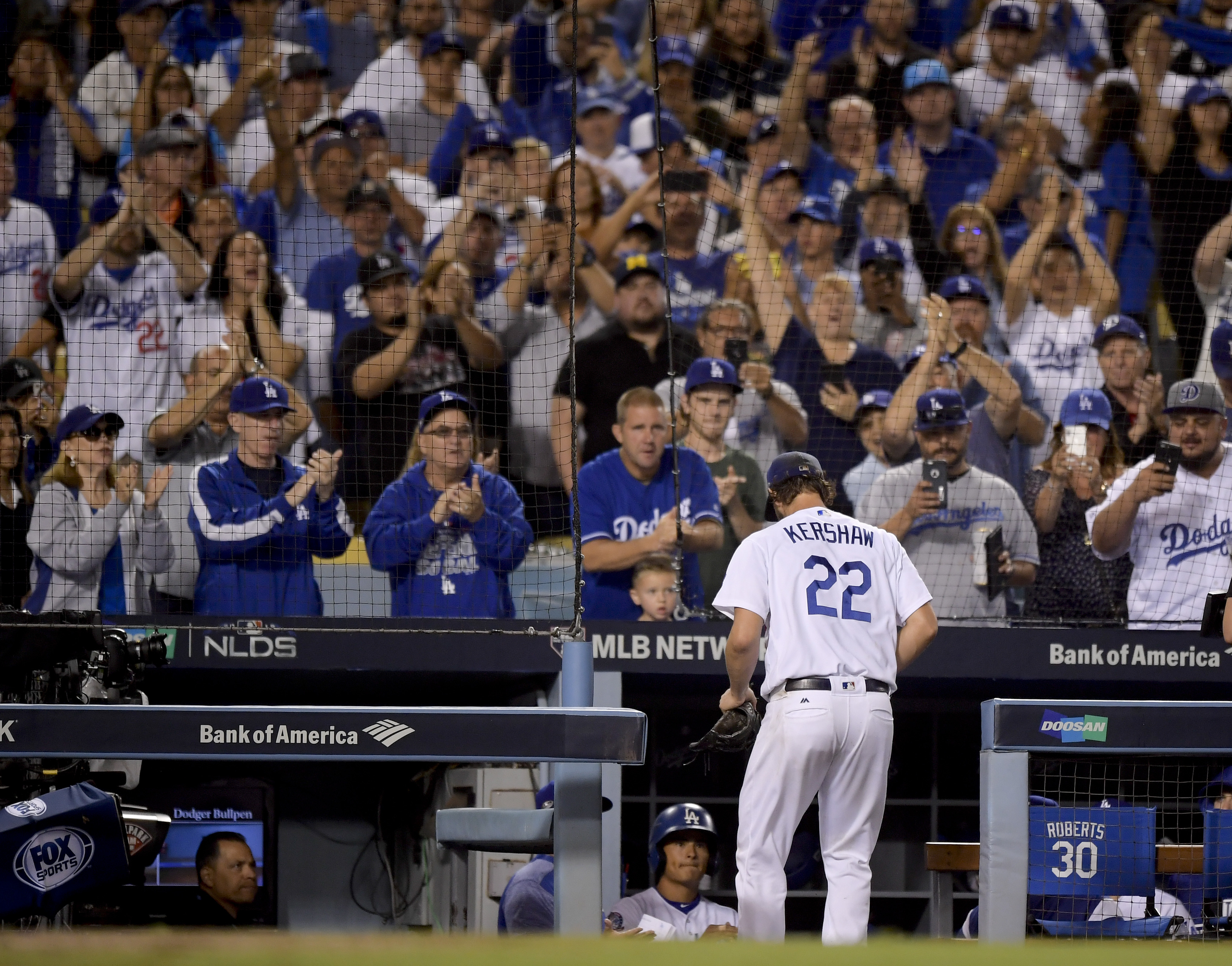 Braves return home needing win vs LA to extend NLDS