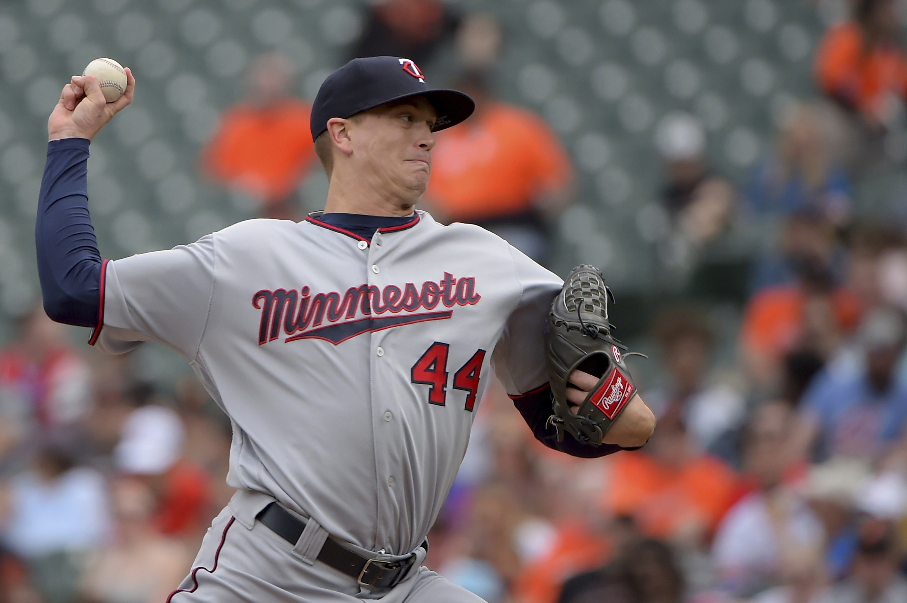 Solid start by Gibson helps Twins beat Orioles 4-3 for sweep