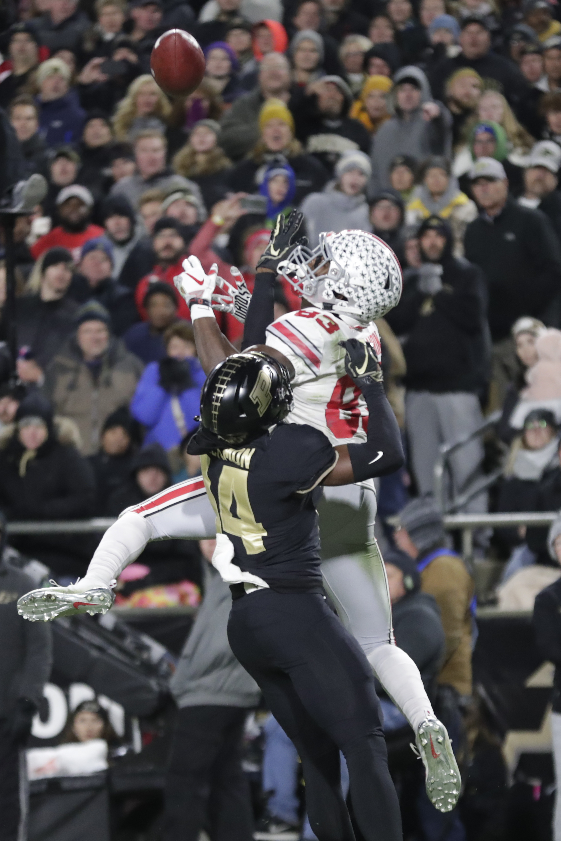 No. 2 Ohio State stumbles at Purdue, gets blown out 49-20