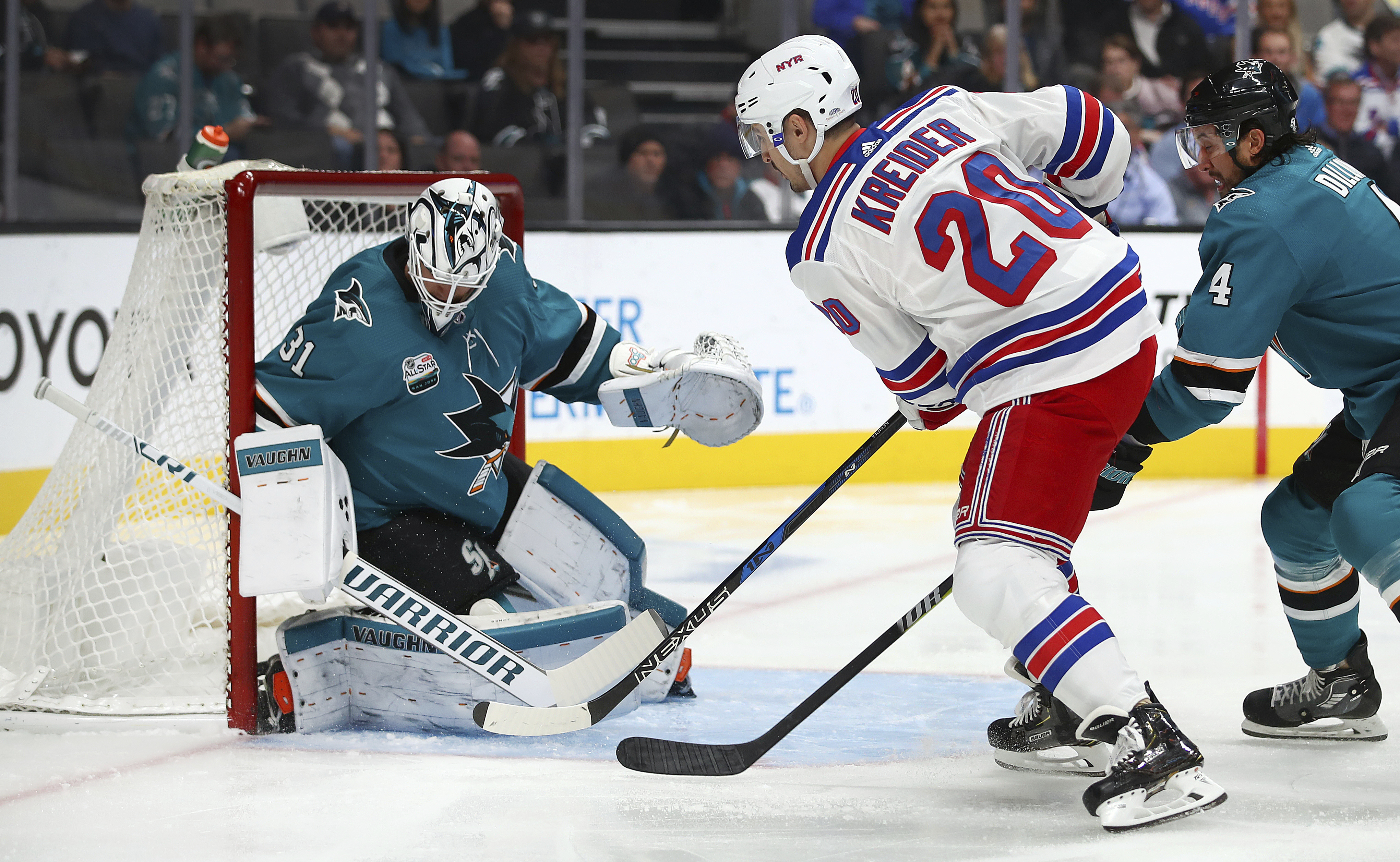 Shattenkirk’s shootout goal leads Rangers past Sharks 4-3