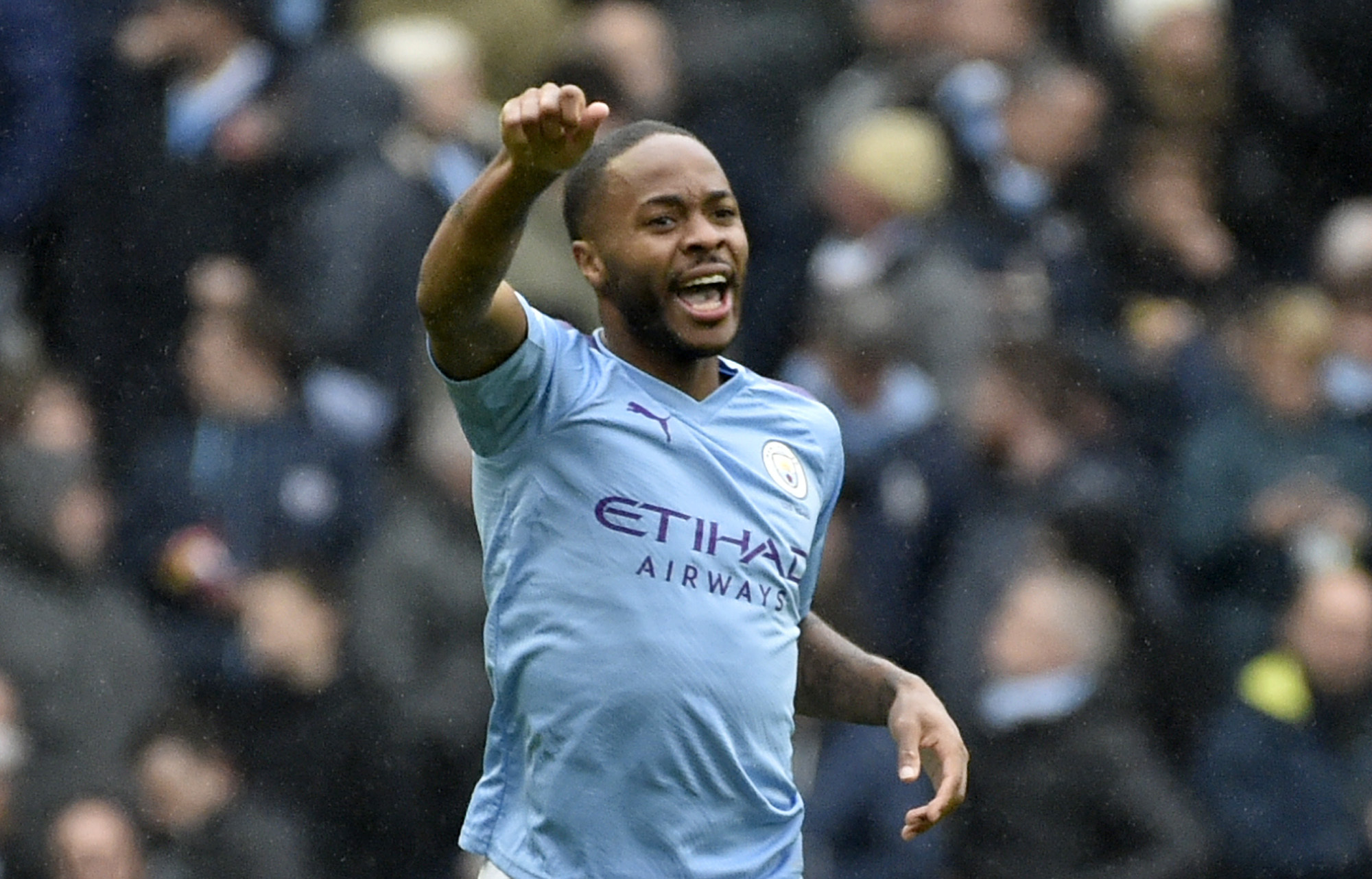 Sterling scores 4th goal of week as Man City beats Villa 3-0