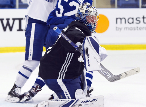 Leafs goalie Frederik Andersen shapes up for season