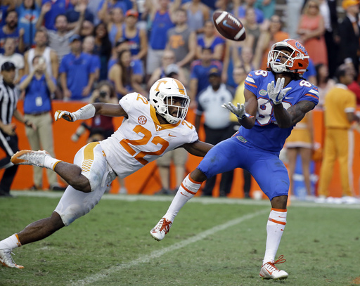 No. 24 Florida stuns 23rd-ranked Tennessee with Hail Mary (Sep 16, 2017)
