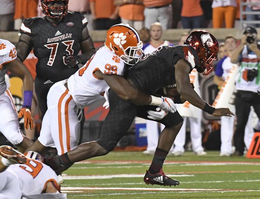 No. 3 Clemson blows out Jackson and No. 14 Louisville, 47-21 (Sep 16, 2017)