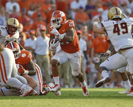 Running Wild: No. 2 Clemson take to the ground