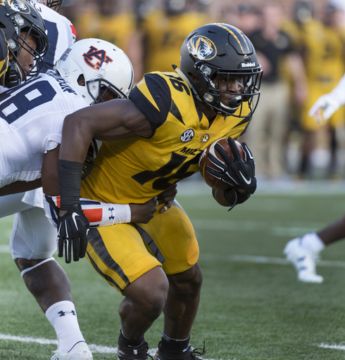 Johnson's career-best 5 TDs lead No. 15 Auburn past Missouri (Sep 23, 2017)