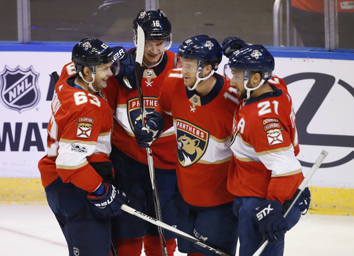Panthers starting over with new coach and new top line