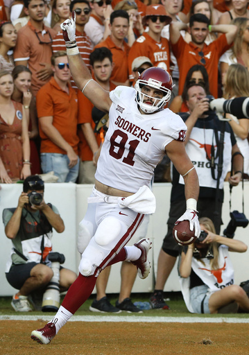 No. 12 Oklahoma tops Texas 29-24 after blowing 20-point lead (Oct 14, 2017)