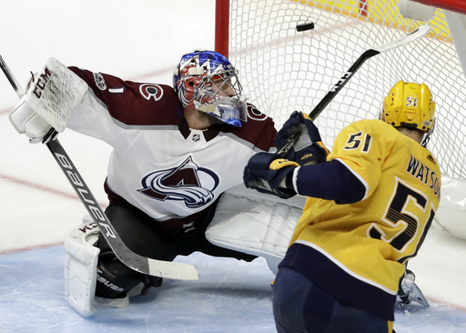 Arvidsson and Josi lift Predators over Avalanche 4-1 (Oct 17, 2017)