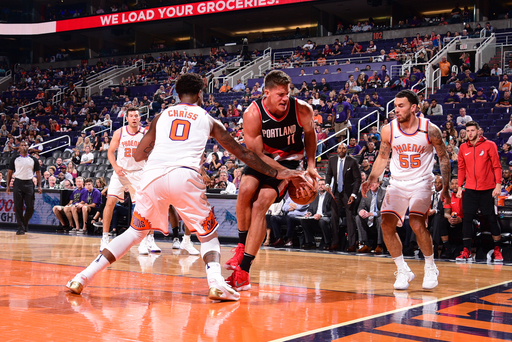 Blazers hand Suns worst loss ever in season opener, 124-76 (Oct 18, 2017)