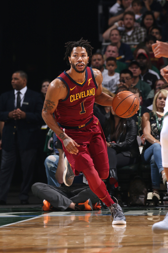 Cavaliers' Derrick Rose out with sprained left ankle