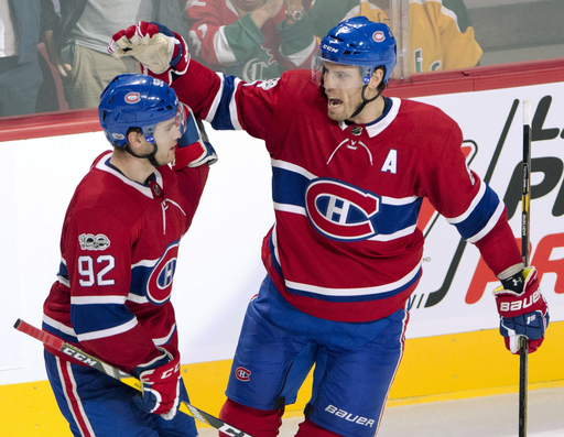 Weber scores two; Canadiens snap skid, beat Panthers 5-1 (Oct 24, 2017)