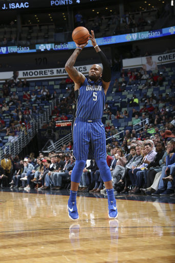Speights' 3-point outburst leads Magic past Pelicans, 115-99 (Oct 30, 2017)