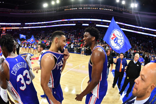 Simmons, Embiid dominate in 76ers' 119-109 win over Hawks (Nov 01, 2017)