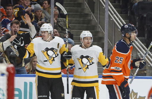 Malkin's goal in 3rd lifts Penguins past Oilers, 3-2 (Nov 01, 2017)