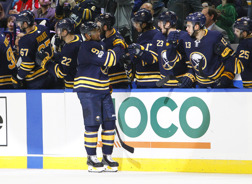 Pouliot scores go-ahead goal in Sabres' 3-1 win over Caps (Nov 07, 2017)