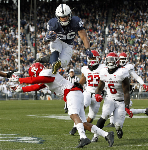 McSorley sets all-time Penn State TD mark in win vs. Rutgers (Nov 11, 2017)