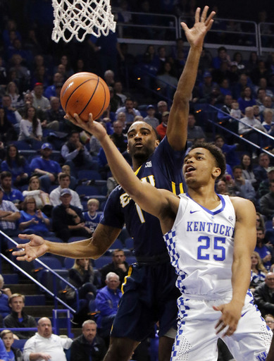 No. 7 Kentucky cruises past East Tennessee State, 78-61 (Nov 17, 2017)