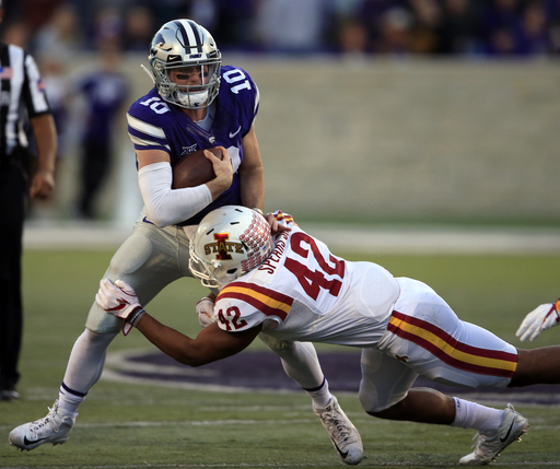 K-State rallies for wild 20-19 victory over Iowa State (Nov 25, 2017)