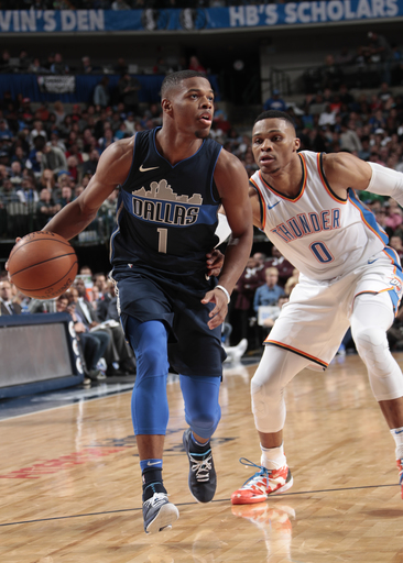 Westbrook, Thunder stumble again in 97-81 loss to Mavericks (Nov 25, 2017)