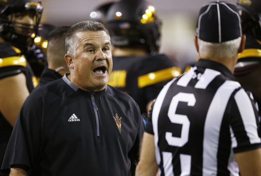 Arizona State fires football coach Graham after 6 seasons