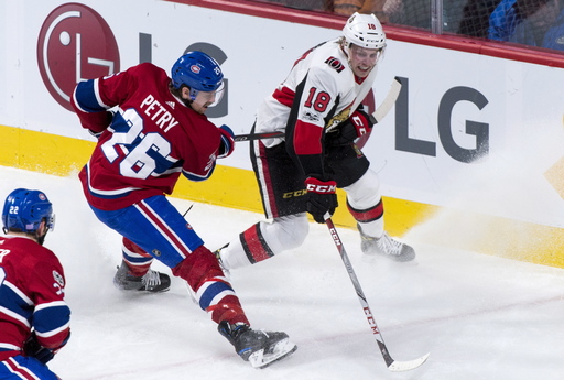 Price leads Canadiens to 3rd straight win, 2-1 over Senators (Nov 29, 2017)