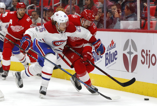 Gallagher scores twice, Canadiens beat Red Wings 6-3 (Nov 30, 2017)