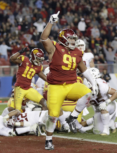 No. 11 USC beats No. 14 Stanford 31-28 for Pac-12 title