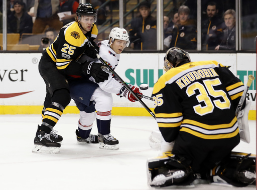Chiasson scores 2 in 3rd to help Capitals beat Bruins 5-3
