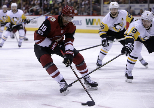 Penguins beat Coyotes 4-2 to end 3-game losing streak (Dec 16, 2017)