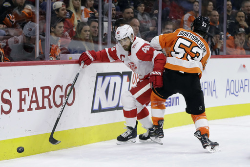 Sean Couturier scores 16th goal, Flyers top Red Wings 4-3 (Dec 20, 2017)