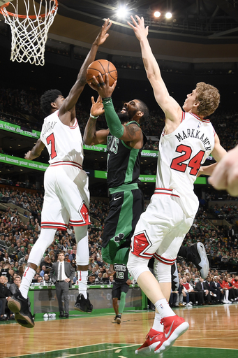 Irving scores 25, Celtics cruise past Bulls 117-92 (Dec 23, 2017)