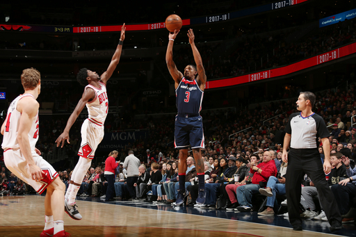 Beal's 39 points lead Wizards to 114-110 win over Bulls (Dec 31, 2017)