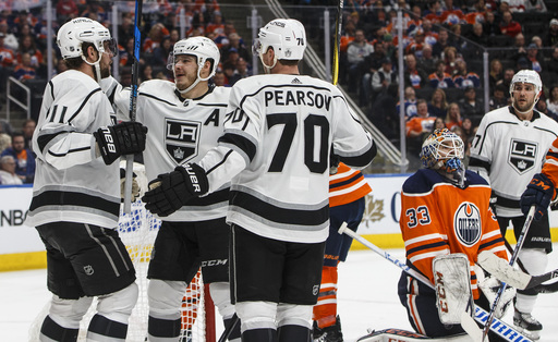 Quick, Brown lead Kings to 5-0 win over Oilers (Jan 02, 2018)