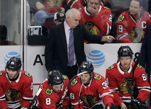 Blackhawks in last place halfway through season