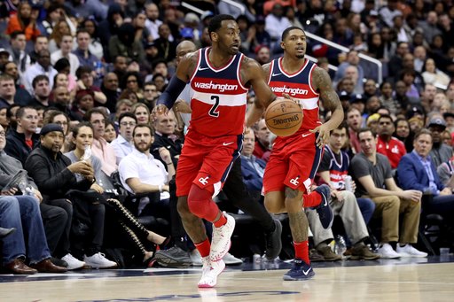 Beal, Wall score 30 apiece; Wizards down Magic 125-119 (Jan 12, 2018)