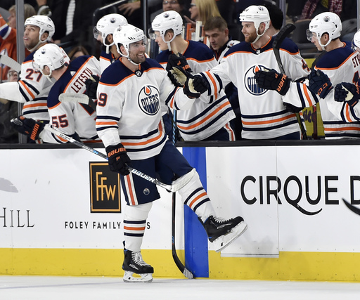 Nurse scores in OT to lift Oilers over Golden Knights 3-2 (Jan 13, 2018)